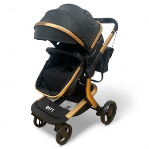 Carucior copii 2 in 1 transformabil Tesy Pro Negru - Img 2