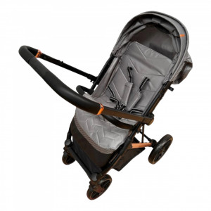 Carucior Kidilo All Terrain Silver Grey Maner Reversibil - Img 6