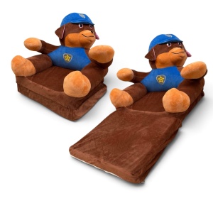 Fotoliu din plus extensibll - Paw Patrol - Ursulet - 80 cm - Maro - FPE-07