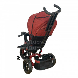 Tricicleta Copii Cu Pozitie De Somn, Muzica Si Lumini, 8 Luni-4 Ani UNV-5099EVA-Rosu - Img 3