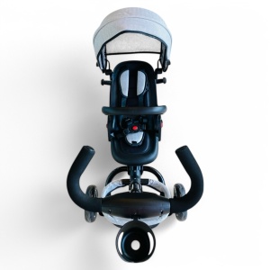 Tricicleta copii pliabila cu pozitie de somn si scaun rotativ Baby C. Trike Grey - Img 10