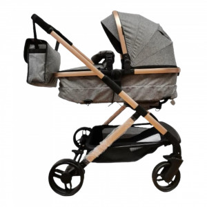 Carucior 2 in 1 transformabil Tesy Grey - Img 3