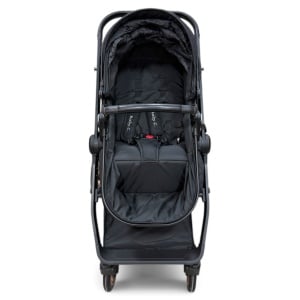 Carucior copii 2 in 1 cu maner reversibil si landou transformabil Baby C. Premium Negru BPTX2S - Img 10