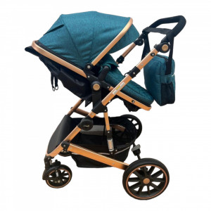 Carucior Copii 3 In 1 Evo Green F4T - Img 8