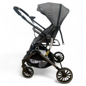 Carucior sport cu maner reversibil tip troller Kidillo Carriage Grey - Img 6