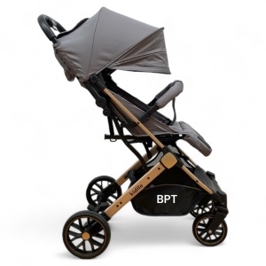 Carucior Sport Pliabil Kidilo Plus 10C Gri Sistem Troller Plasa Tantari - Img 3