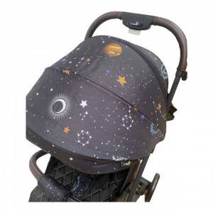 Carucior sport troller cu husa 6-36 luni, negru, UNV-608S-NEGRU - Img 7