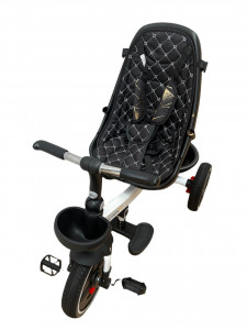 Tricicleta Cool Yzzy Trike Gold Roti Silicon Compactabila 01 - Img 8