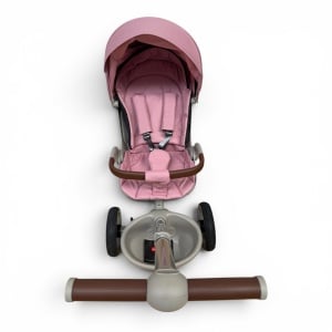 Tricicleta Copii Cu Pozitie De Somn Scaun Rotativ Sunete Si Lumini BPT620 Roz Cool - Img 7