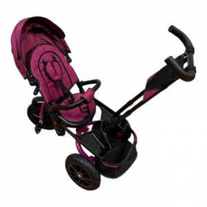 Tricicleta Copii DODO Trike Mov Pozitii Somn Roti De Cauciuc Scaun Rotativ - Img 5