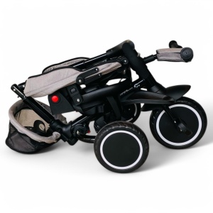 Tricicleta copii pliabila cu pozitie de somn si scaun rotativ Baby C. Trike Grey - Img 11