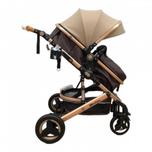 Carucior 2 in 1, Wonfuss Brown, transformabil - Img 5