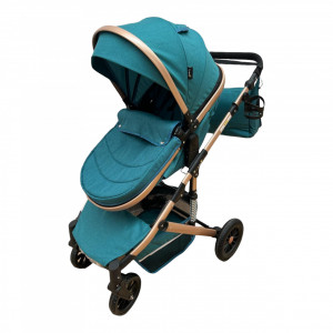 Carucior 3 in 1 LS Baby F2T Green transformabil - Img 5