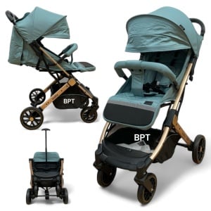 Carucior Sport Pliabil Kidilo Plus 10C Bleo Sistem Troller Plasa Tantari - Img 1