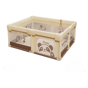 Tarc de joaca pentru copii cu bile incluse 150x180 Panda CW3