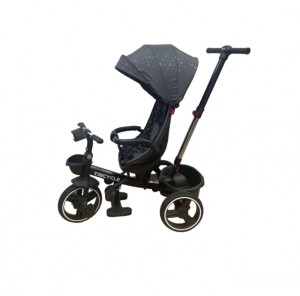 Tricicleta Cool Yzzy Trike Grey Roti Silicon Compactabila 01 - Img 1