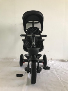 Tricicleta Cool Yzzy Trike Grey Roti Silicon Compactabila 01 - Img 2