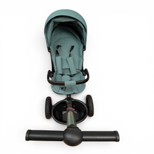 Tricicleta Copii Cu Pozitie De Somn Scaun Rotativ Sunete Si Lumini BPT620 Blue Cool - Img 7