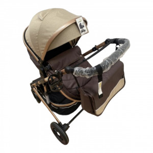 Carucior 2 in 1 transformabil F7T Brown - Img 5