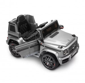 Masinuta electrica MERCEDES G 63 AMG GRI cu telecomanda