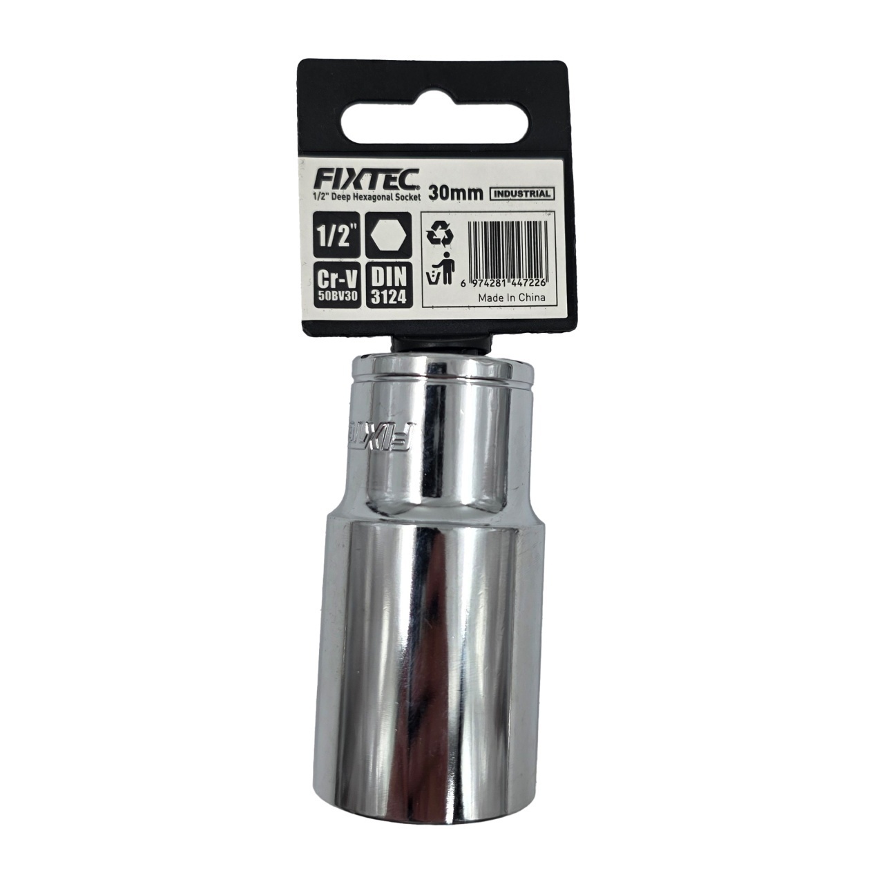 Cap tubular de impact 30 mm, FIXTEC, compatibil 1/2 - 1 | YEO