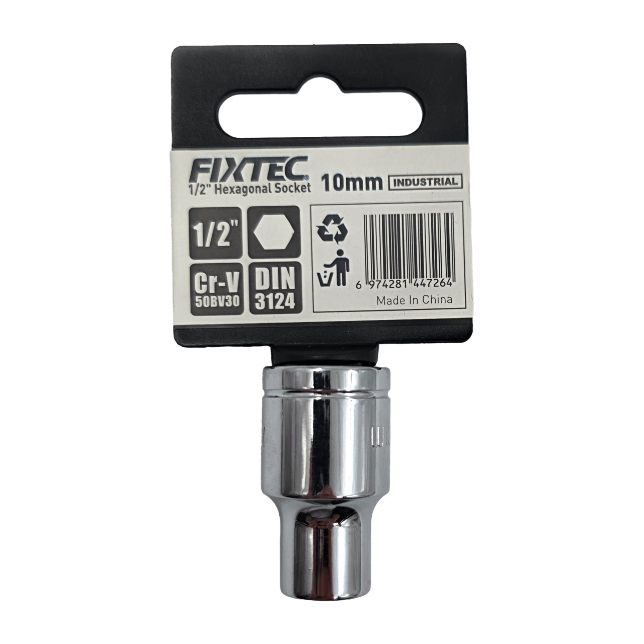 Cap Tubular Fixtec Hexagonal 1/2