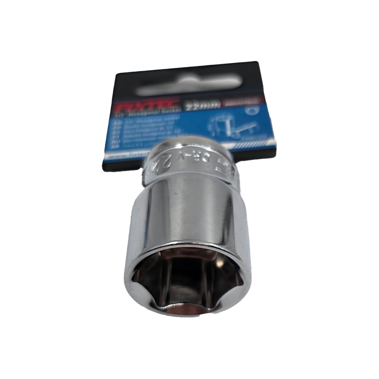 Cap tubular impact 22 mm, FIXTEC, antrenare 1/2 - 2 | YEO