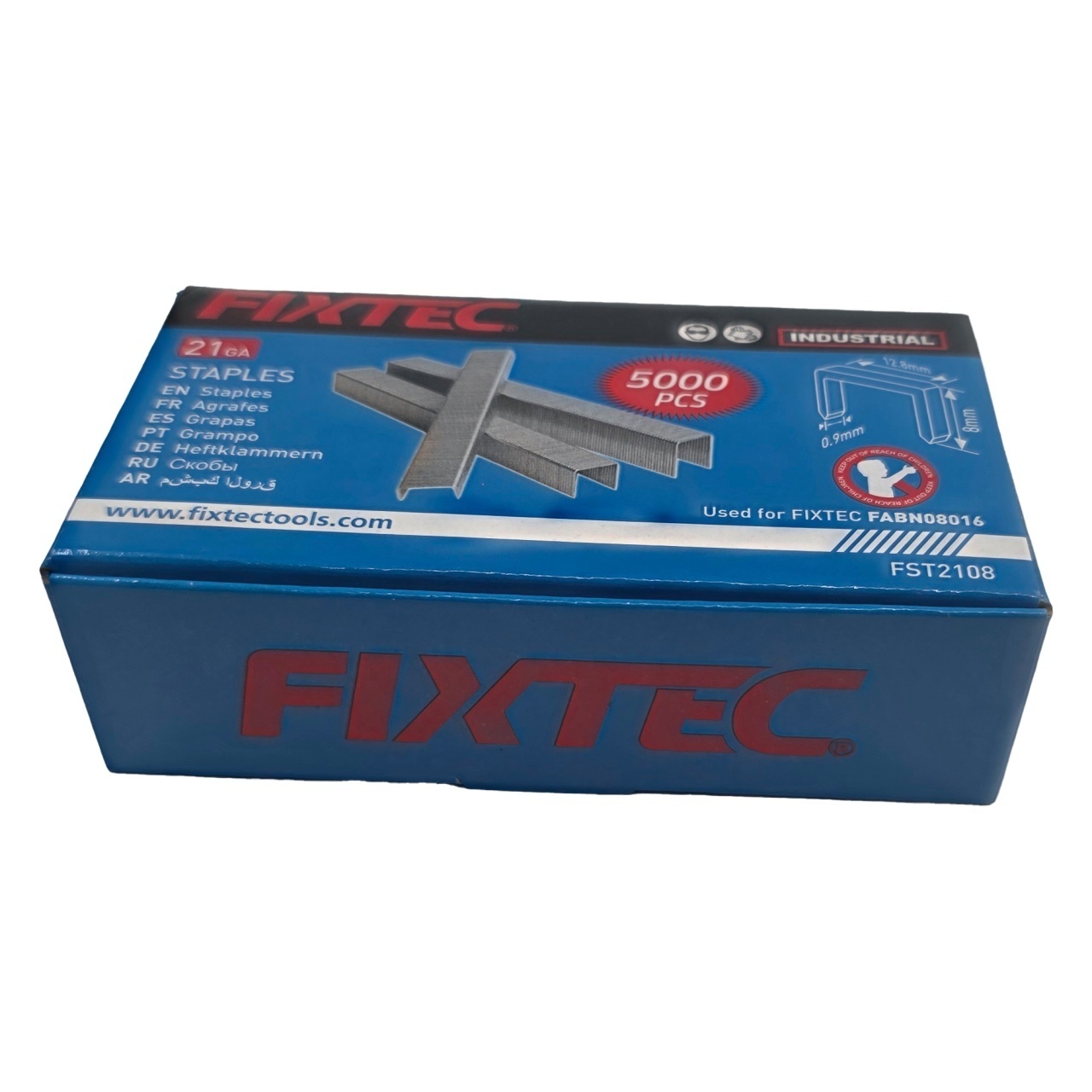 Capse Grapa FIXTEC GA‑21, 12.8x8 mm, set 5000 - 2 | YEO