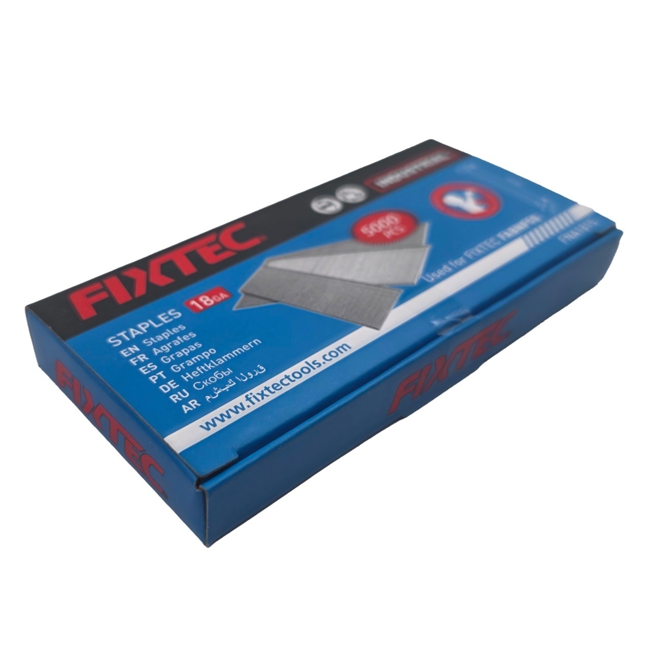 Capse pentru Pistol Pneumatic FIXTEC GA-18 1.25×1.0×15 mm, set 5000 - 3 | YEO