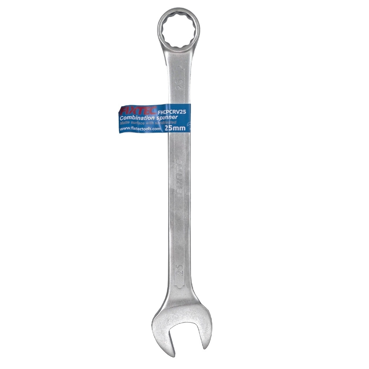 Cheie cu cap inel FIXTEC 25mm CR-V 30.5×29.5×11.5cm finisaj lucios