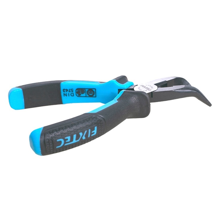Cleste cu varf curbat FIXTEC 6 Inch CRV Rezistent la Coroziune