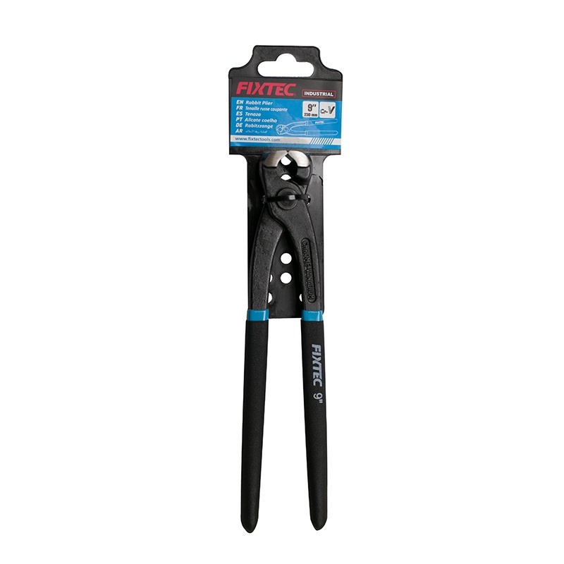 Cleste frontal FIXTEC 230mm (9”) din otel Cr-V – ideal pentru cuie si sarma