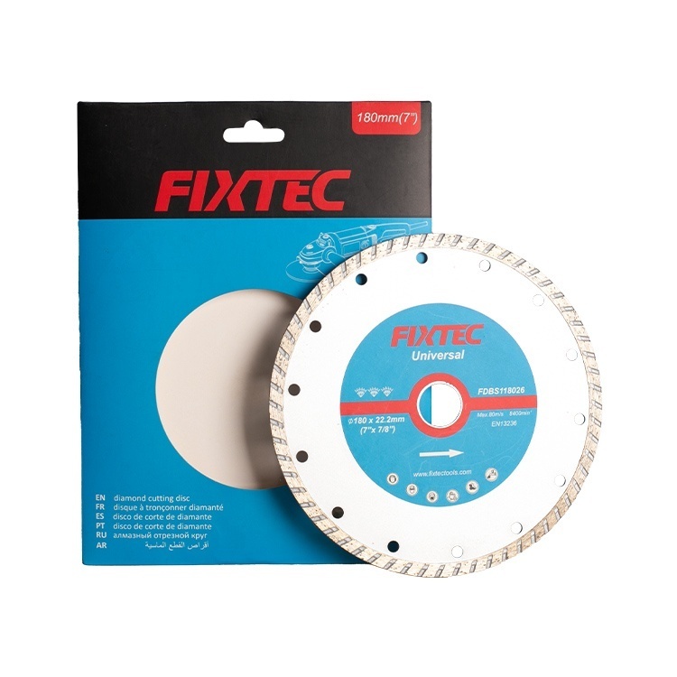Disc diamantat FIXTEC pentru taiere 230x22.2mm, segment 7mm - 2 | YEO