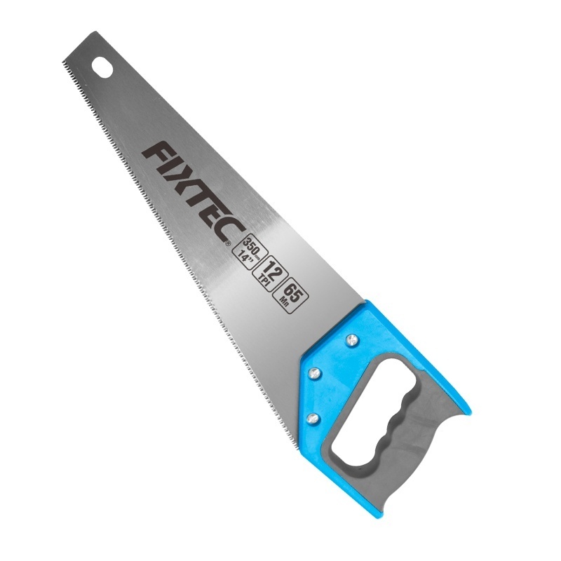 Fierastrau de mana FIXTEC 350 mm cu 12 dinti pe inch pentru lemn si tevi