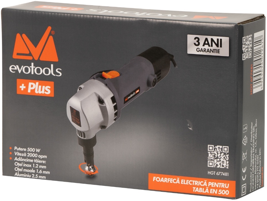 Foarfeca Electrica pentru Decupat Tabla EN 500 EPTO - 1 | YEO