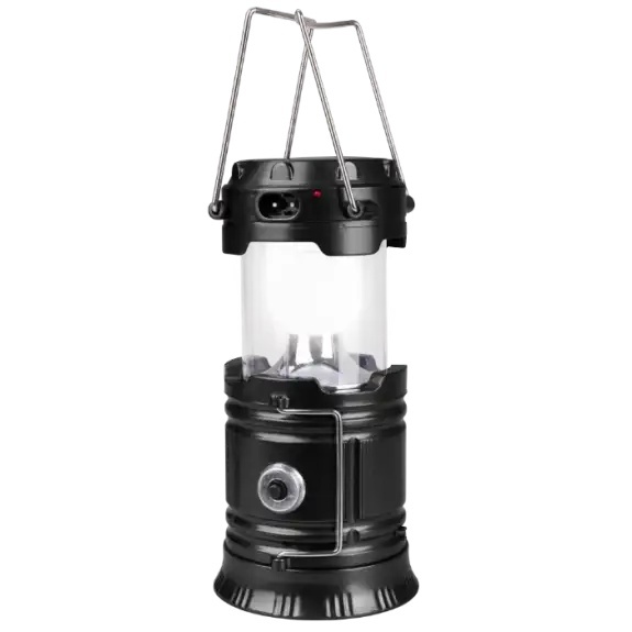 Lampa solara portabila pentru camping, cu multiple functii