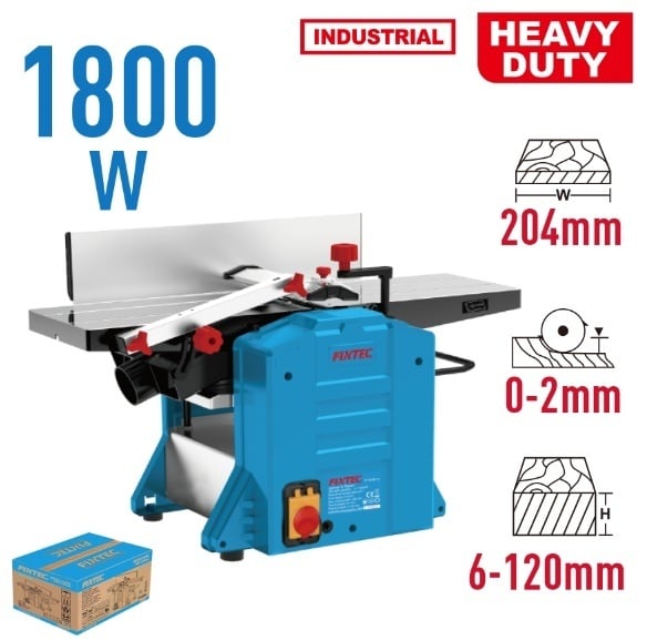 Masina multifunctionala pentru rindeluire si degrosare 2000W FIXTEC