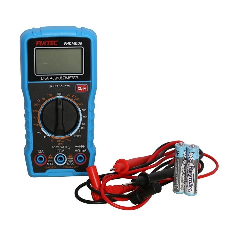 Multimetru digital FIXTEC, operare manuala, AC/DC