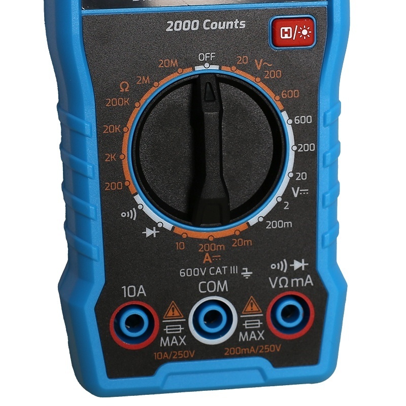 Multimetru digital FIXTEC, operare manuala, AC/DC - 4 | YEO