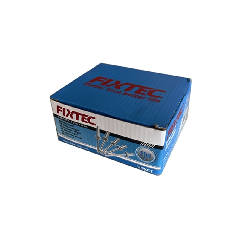 Nituri Aluminiu FIXTEC 4.8x16 mm - Set 250 bucati - 1 | YEO
