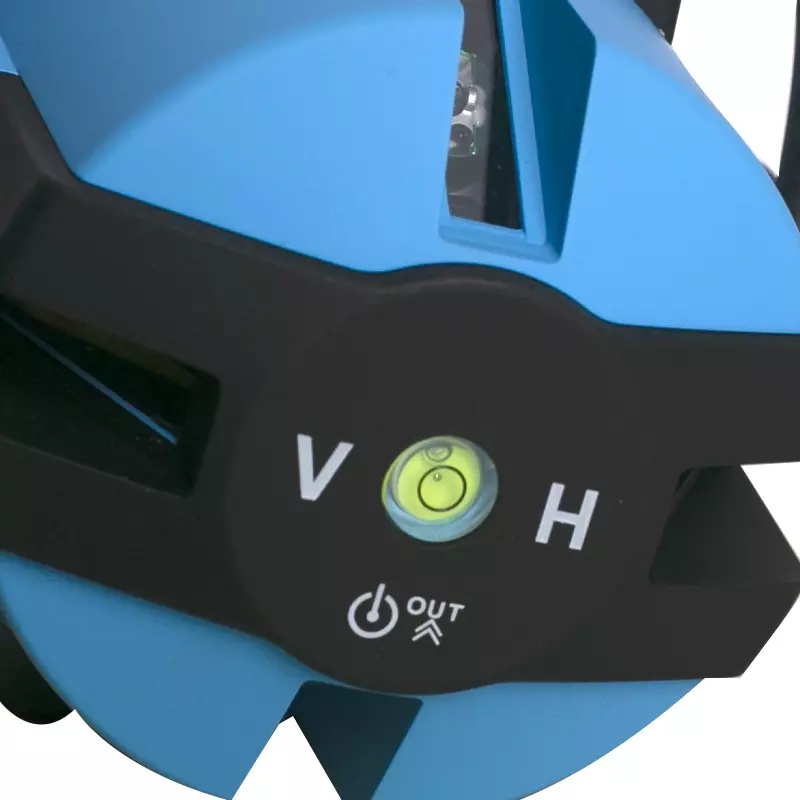 Nivelă laser FIXTEC 5 Linii Verzi – Cu cutie de transport și acumulatori - 2 | YEO