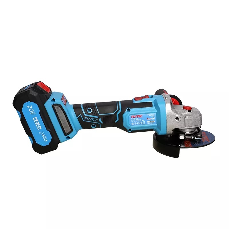 Polizor unghiular FIXTEC 20V, fara cablu, motor fara perii, 115mm (4.5 inch) - 3 | YEO