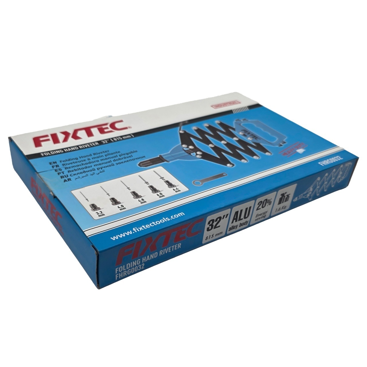 Riveter FIXTEC pliabil 32 Inch pentru nituri din metal - 3 | YEO