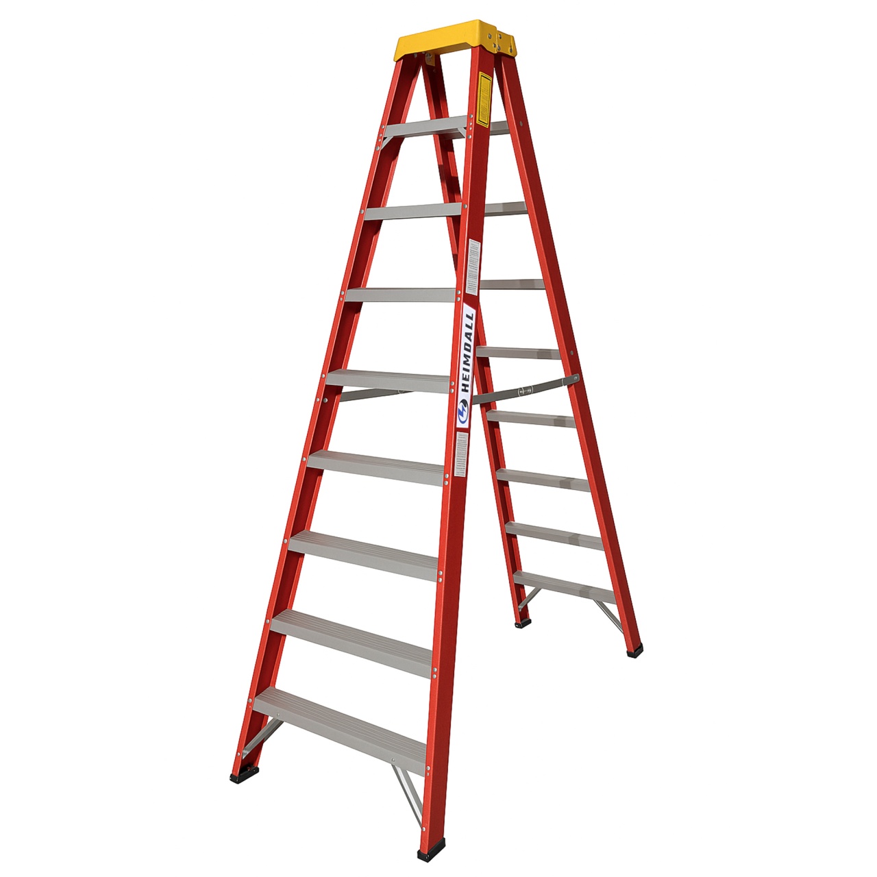 Scara Pliabila din Fibra de Sticla 2.4m 8 Trepte Heimdall
