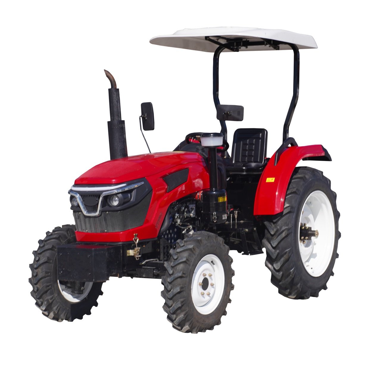 Tractor Heimdall 70CP 4×4, rosu cu semicabina