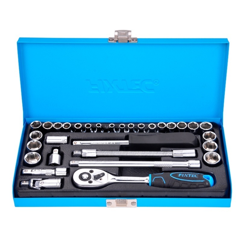 Trusa tubulare FIXTEC 31 de bucati 1/4
