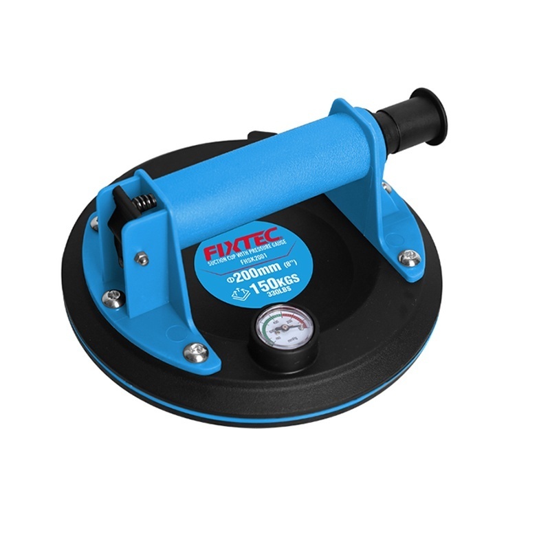 Ventuza FIXTEC cu manometru, 200mm, capacitate 150kg - 1 | YEO