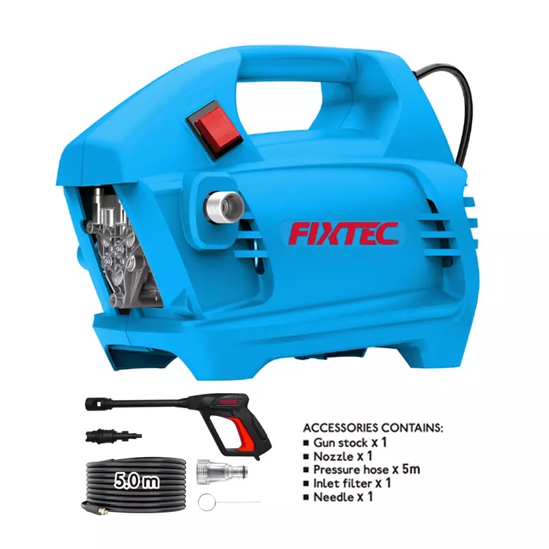 Aparat de spalat cu presiune FIXTEC 1200W – motor cu inductie, 105 bari, 6.5L/min