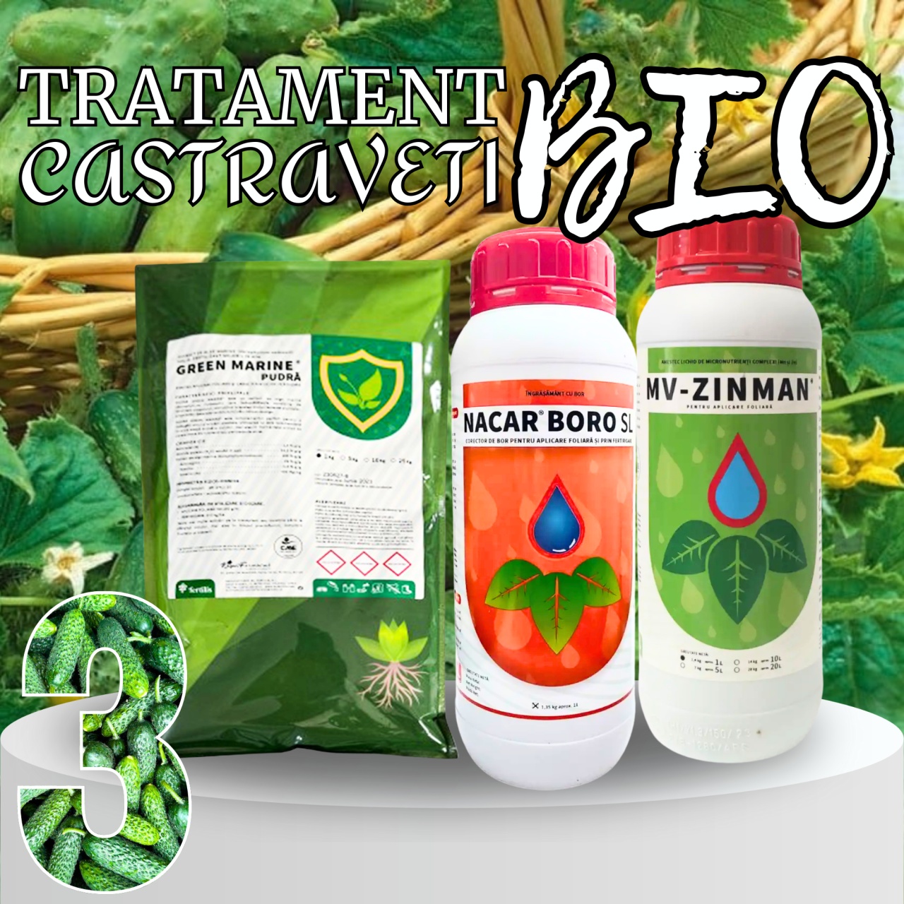 BIOPACK Stadiu 3 CASTRAVETI – Inflorire si Crestere Fruct