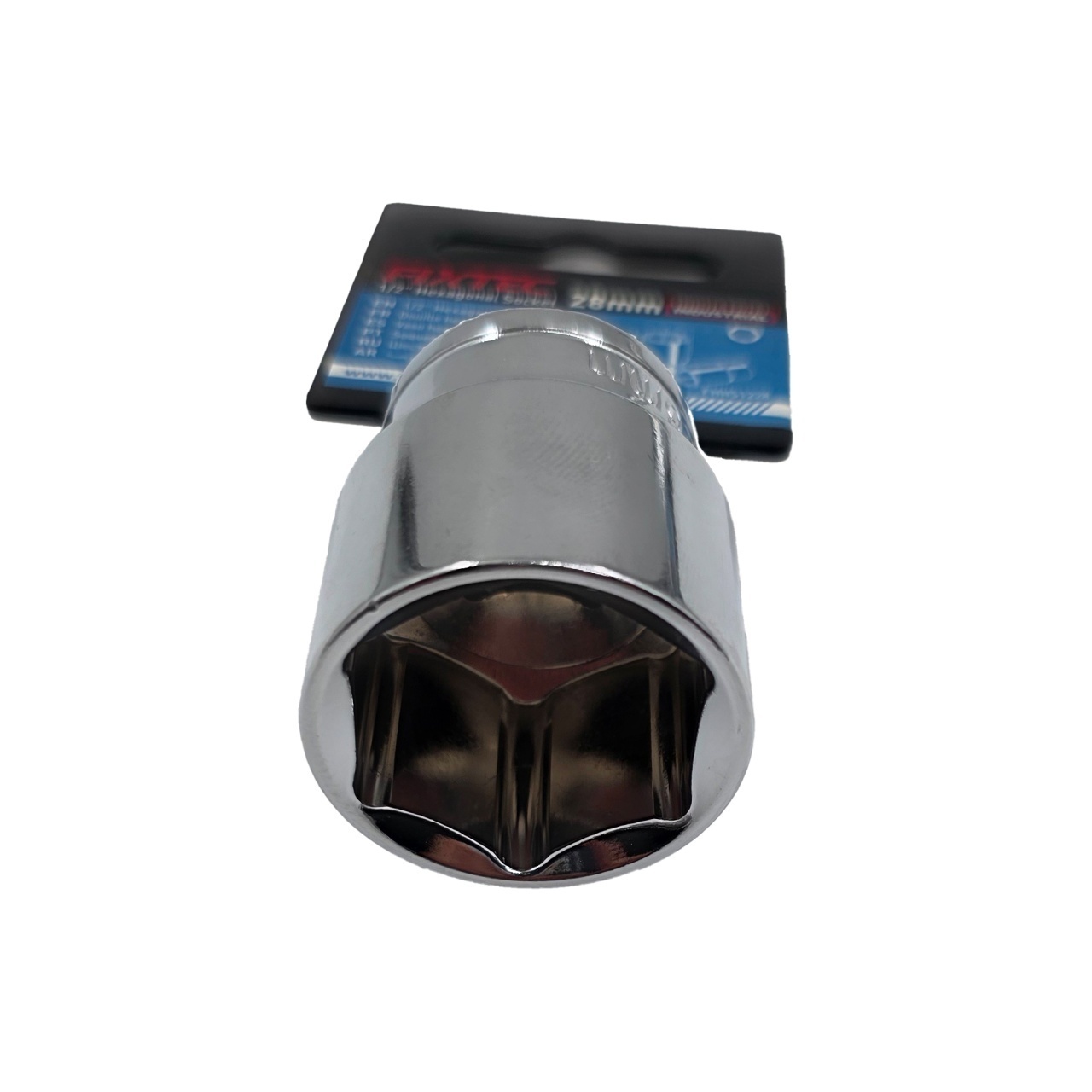 Cap impact tubular 28 mm FIXTEC, prindere 1/2 inch - 1 | YEO